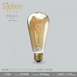 「Siphon」 エジソン【LDF101D】ゴールドクリア
